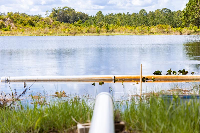 Water Recycling Pond