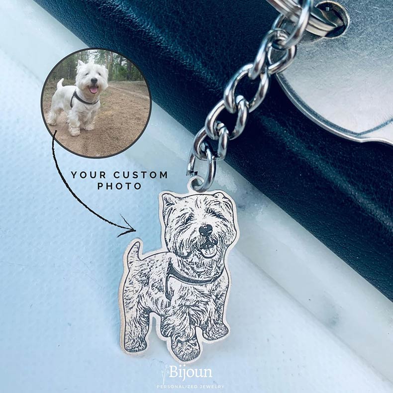 Personalized Pet Keychain