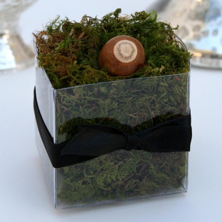 Single Front Black Bow - No Lid