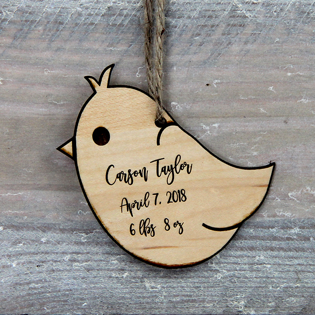 Enduring Oak Tree New Baby Girl Gift