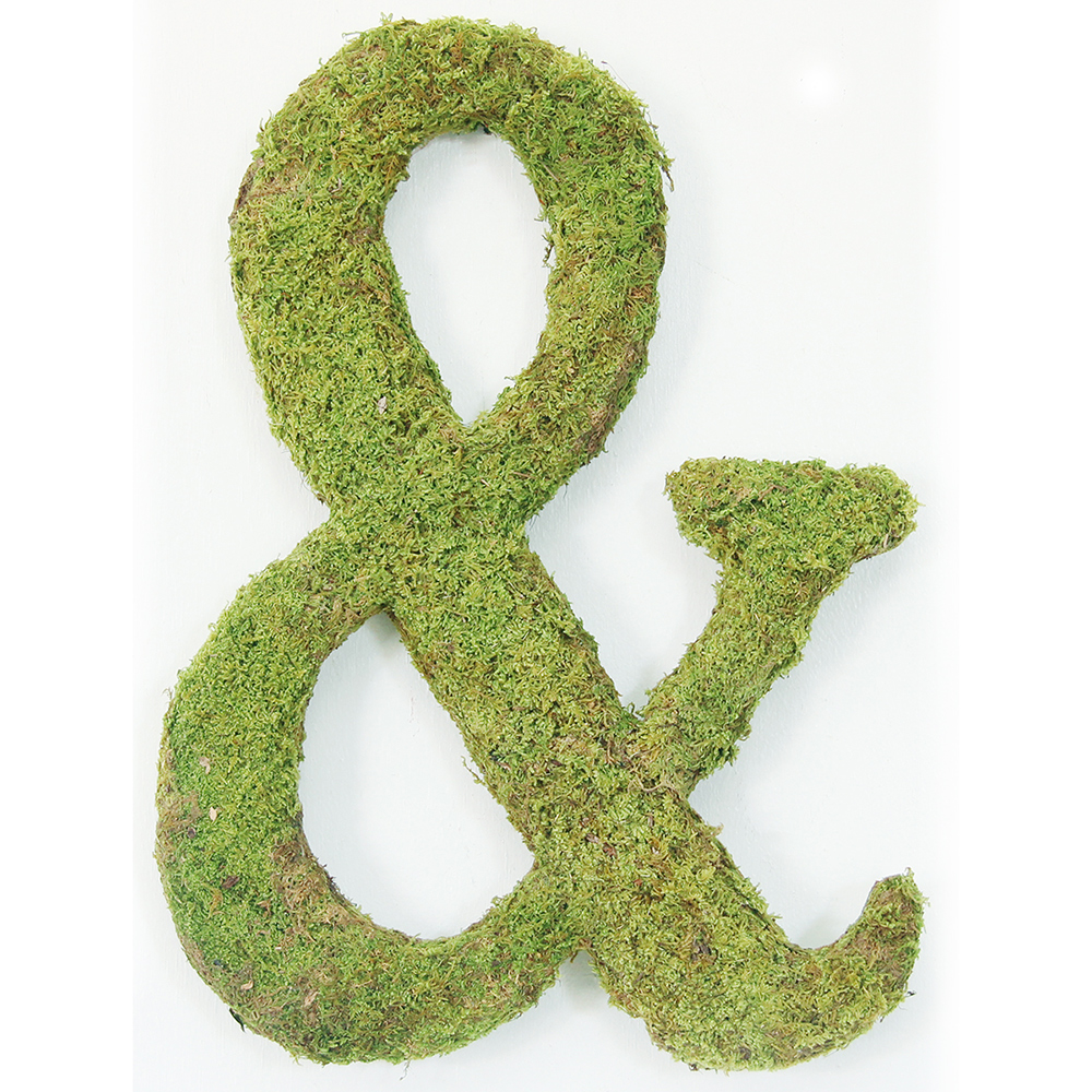 Moss Covered Letters: Seeds Of Life
